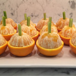 orange fruit pumpkins, healthy creative halloween food
