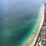 aerial-view-turquoise-water-miami-florida