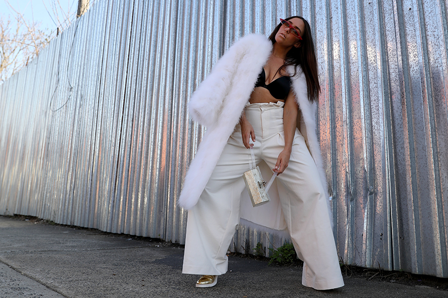 white-fur-coat-wide-leg-pants