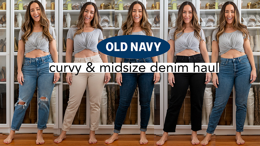 Old Navy Curvy & Midsize Denim Guide!