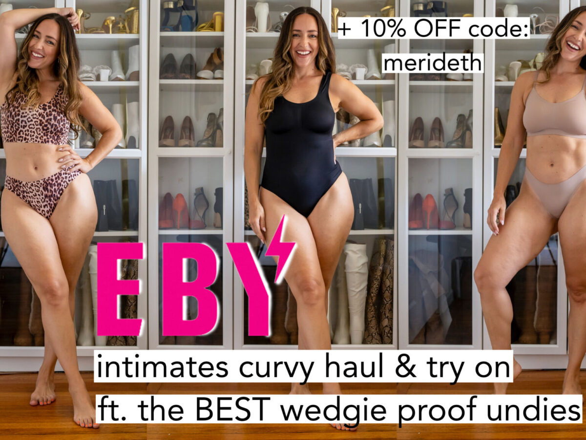 Found Wedgie Proof Curvy Girl Approved Undies! - Merideth Morgan