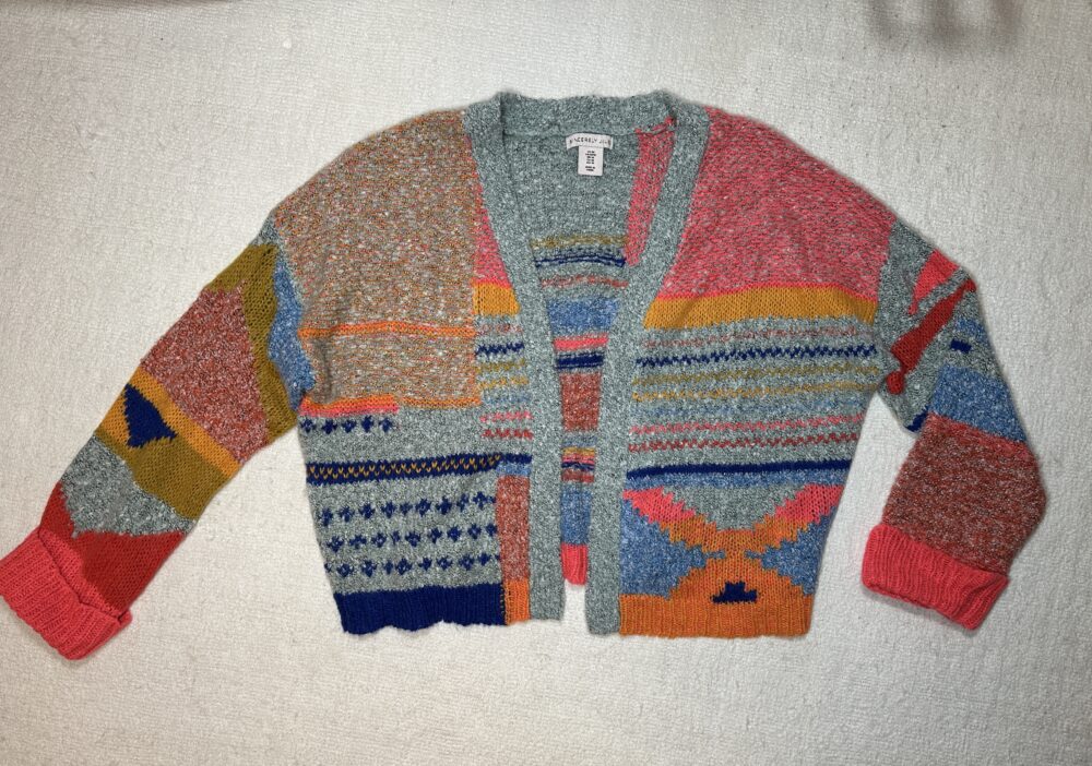 Sincerely Jules Multi-colored Cardigan