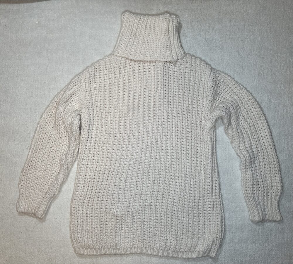 Zara knit cream sweater