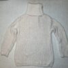 Zara knit cream sweater