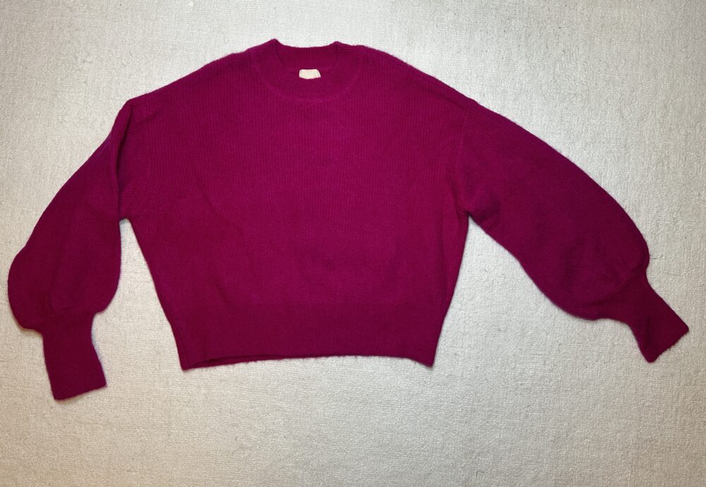 Magenta sweater