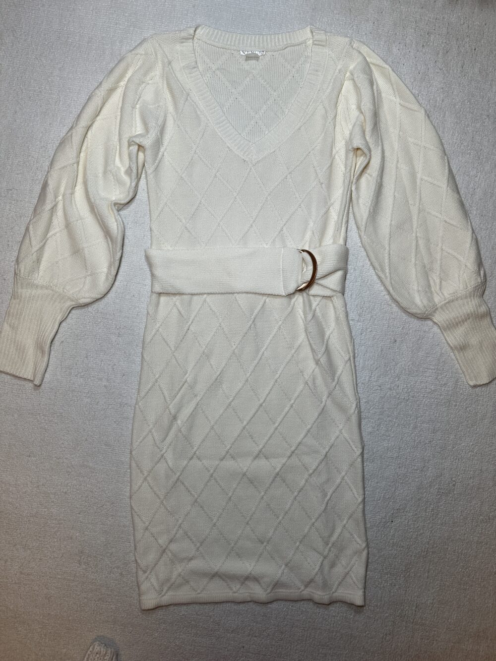 Ivory Sweater dress