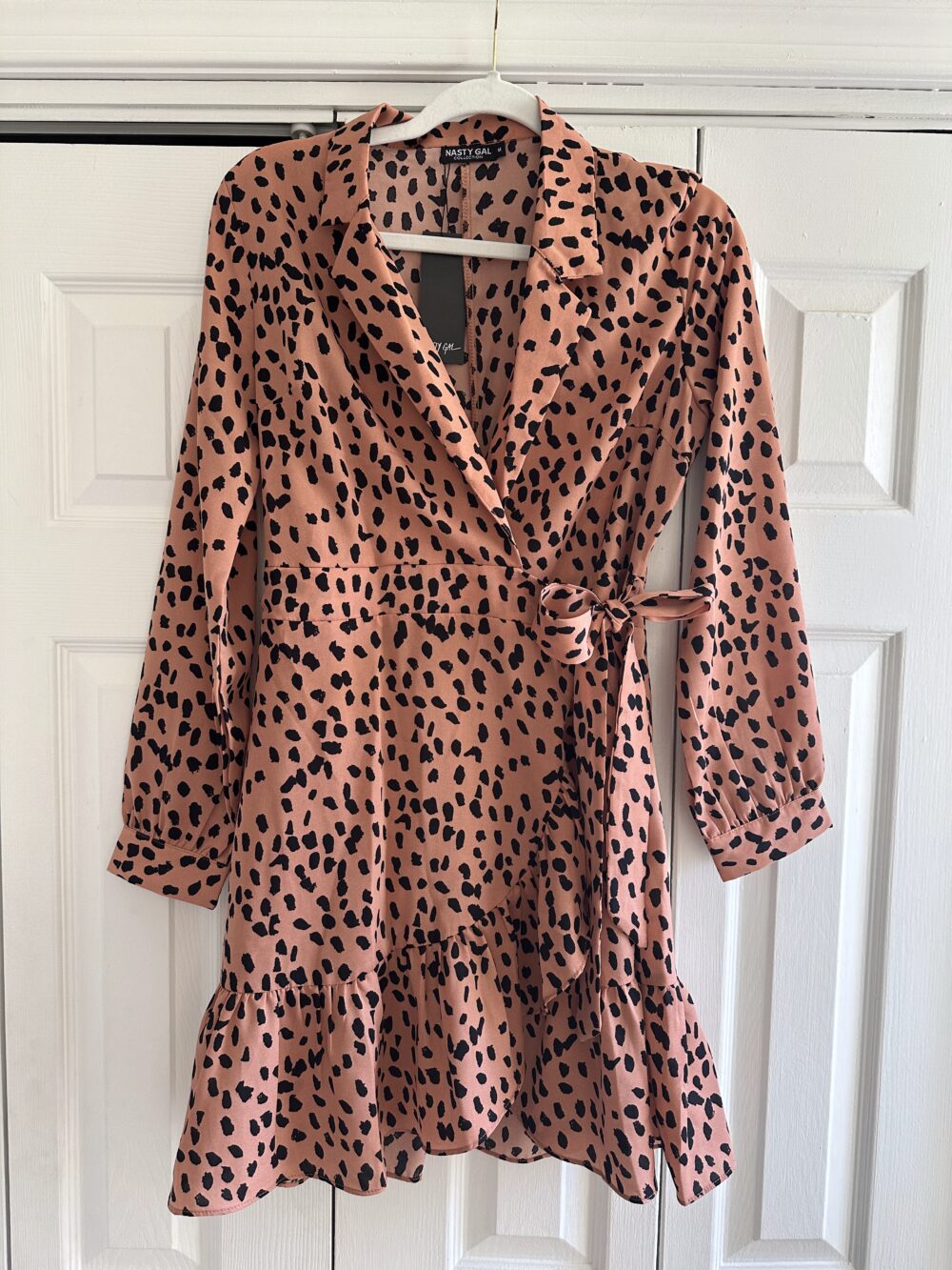spotted dress