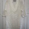 off-white sequin dress
