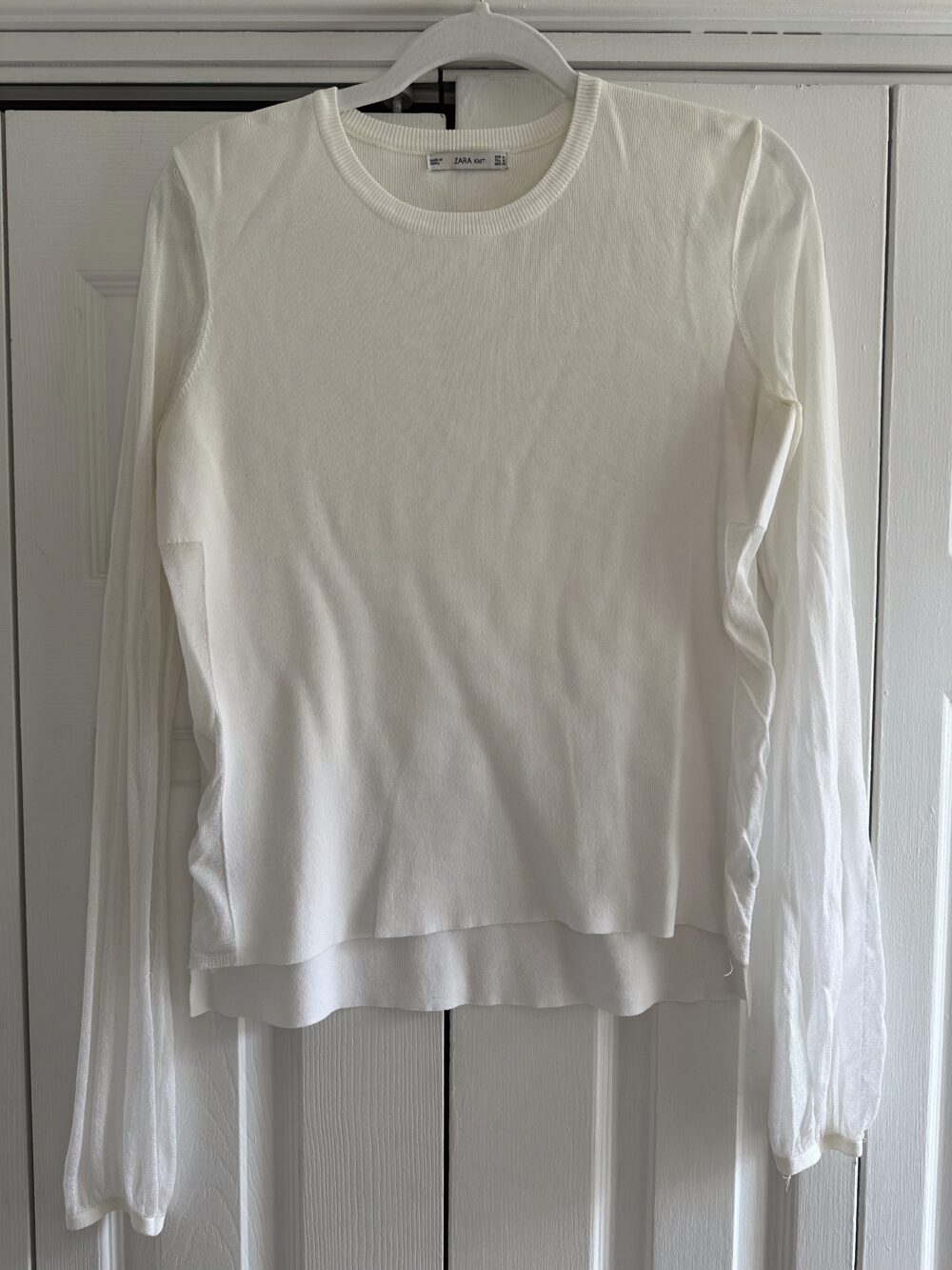 white long sleeve