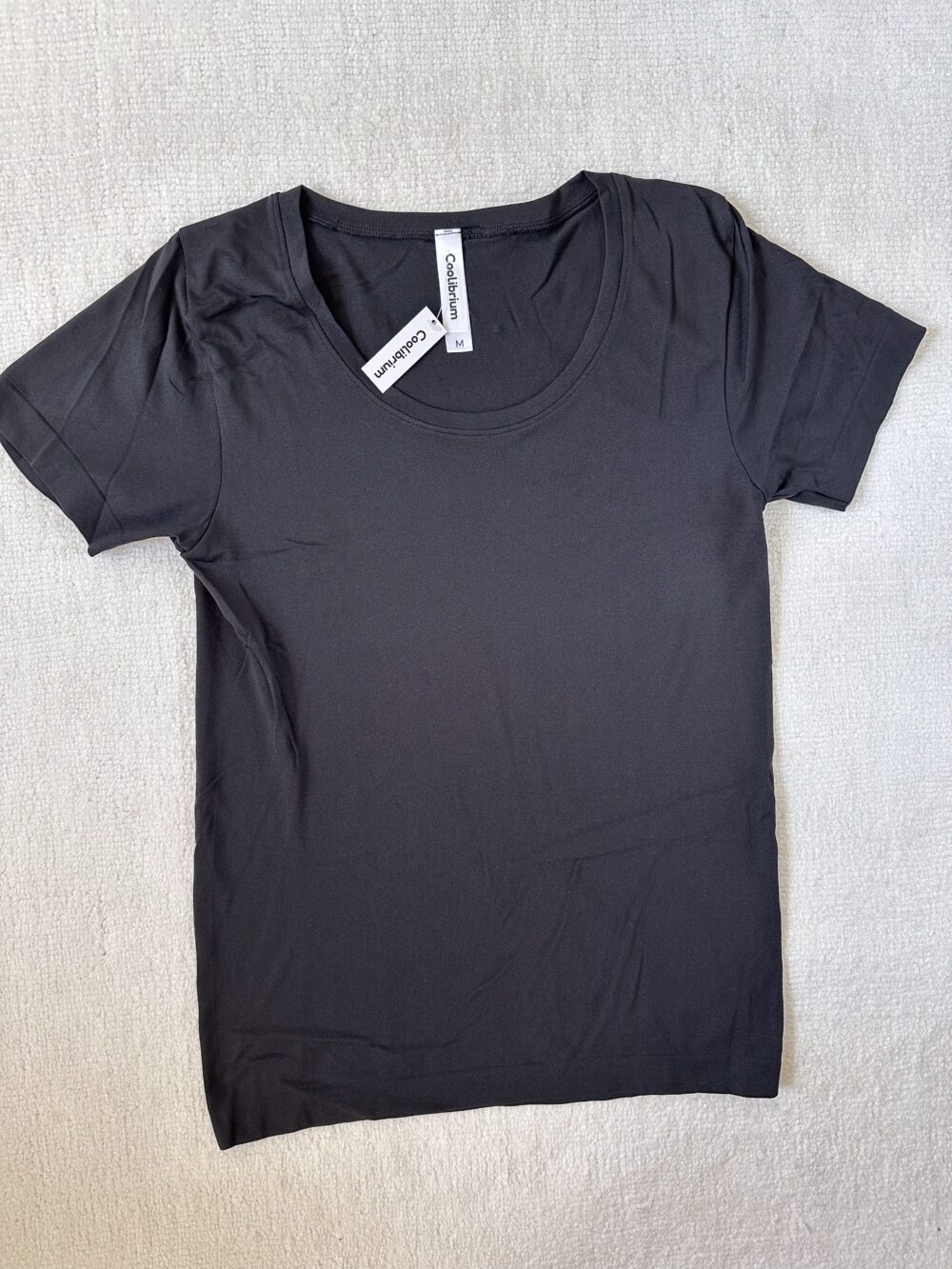 black t-shirt