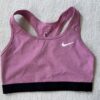 nike pink sports bra