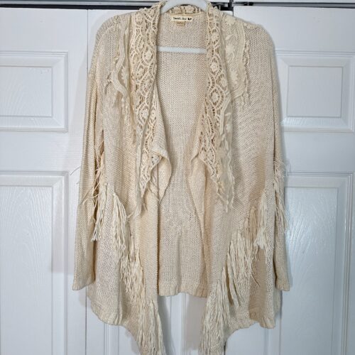 tan fringe jacket