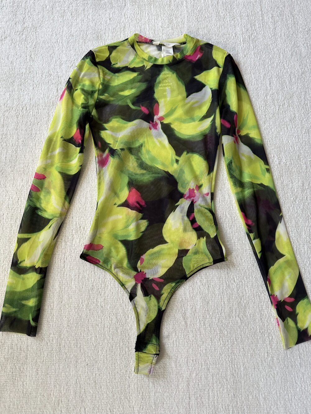 floral bodysuit