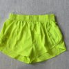 neon green shorts