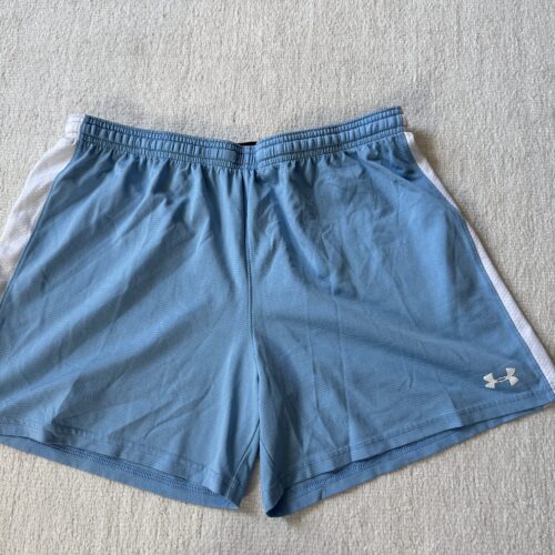 Blue athletic shorts