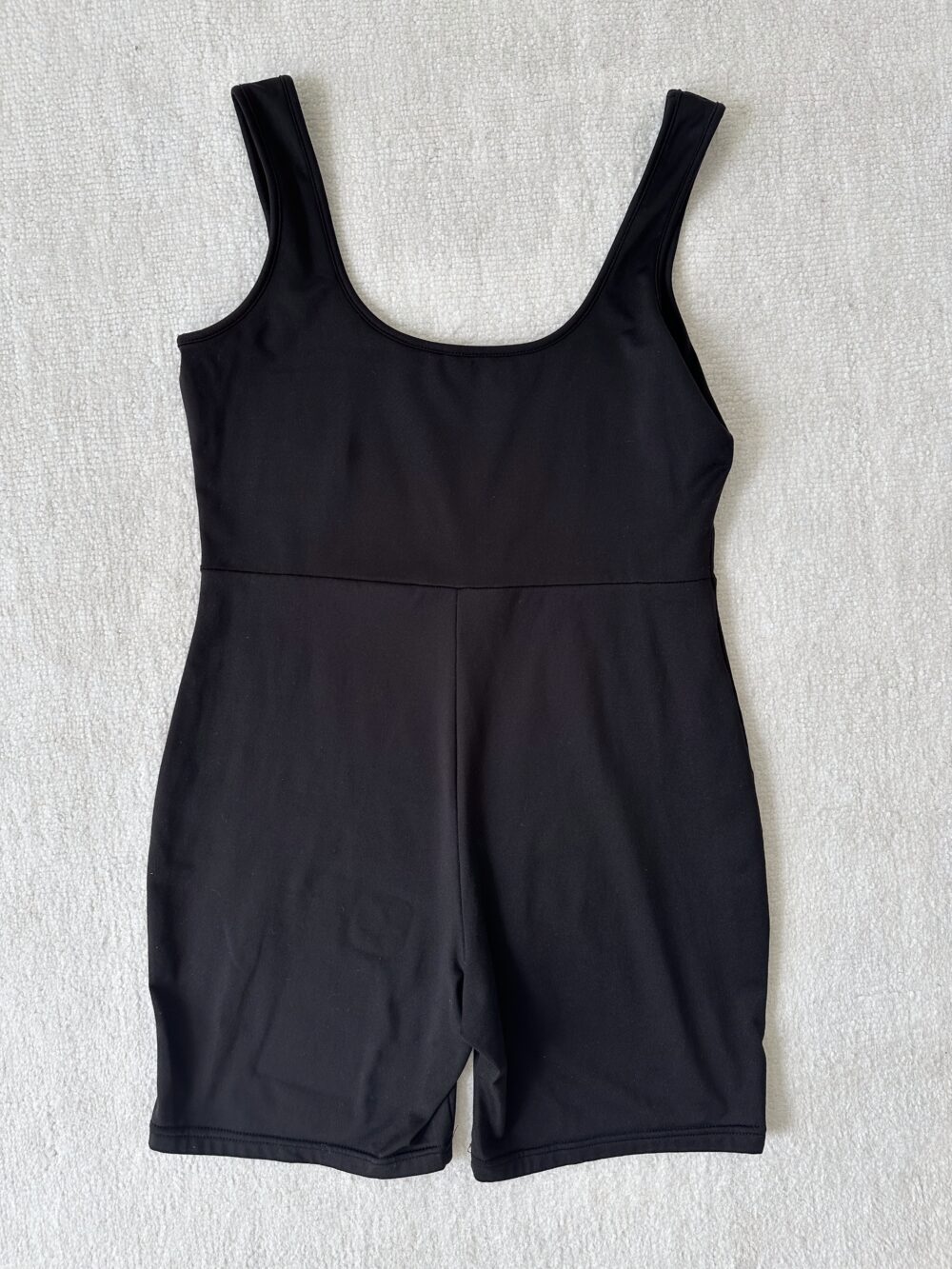 black leotard