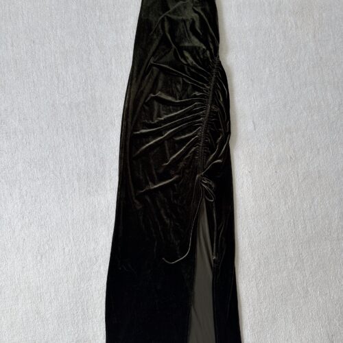 black velvet dress