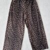 leopard sweat pants