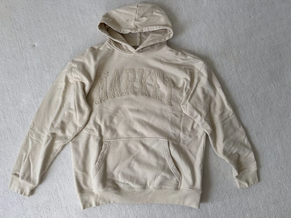 Market tan hoodie