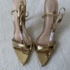 gold heels