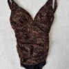 leopard one piece suit