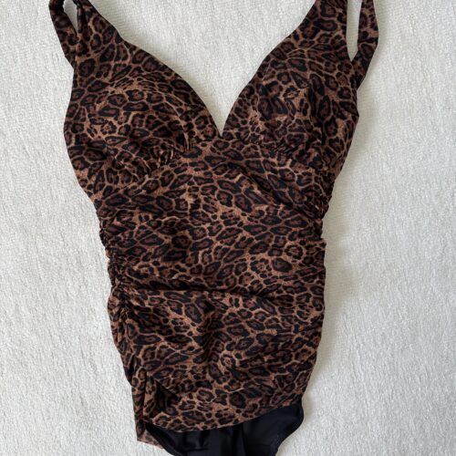 leopard one piece suit